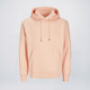 Peach Orange cotton hoodies wholesale