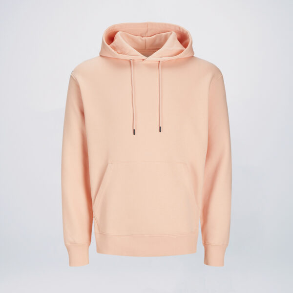 Peach Orange cotton hoodies wholesale