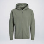 Agave Green polyester hoodies wholesale