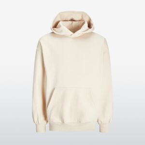 Beige blank hoodie wholesale