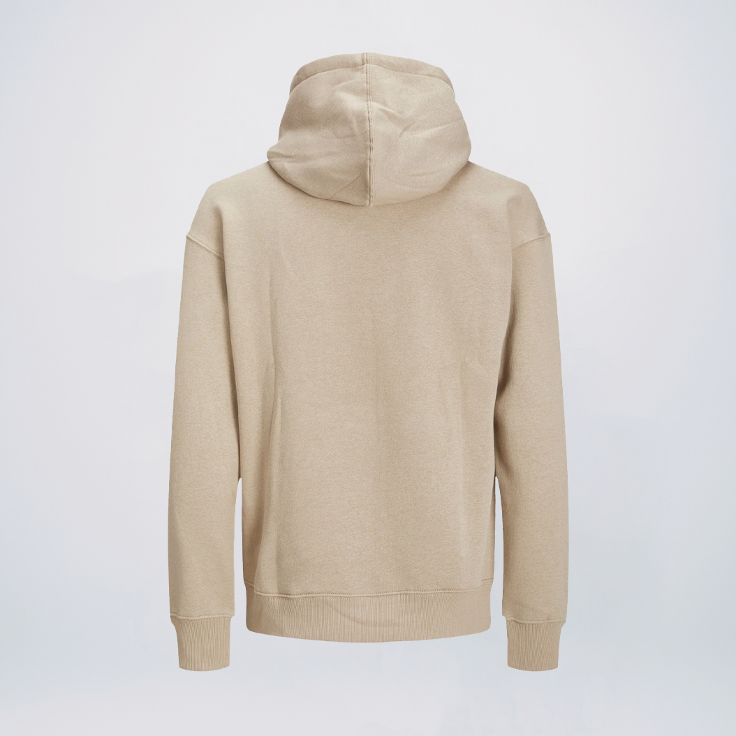 Beige Pullover Hoodie Wholesale