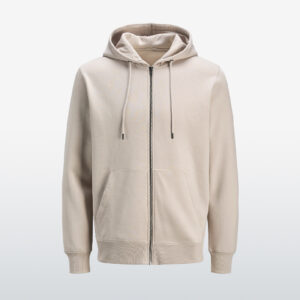 Beige wholesale blank hoodies