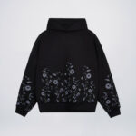 Black embroidered hoodies wholesale