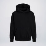 Black wholesale children hoodies