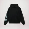 Black wholesale custom embroidered hoodies