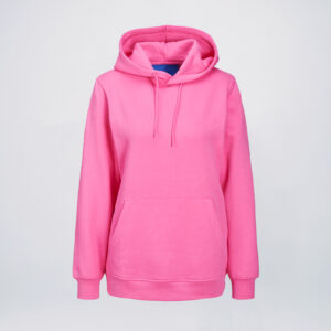 Carmine pink women's hoodies wholesale