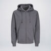 Castle Grey Zip Up Hoodie Wholesale