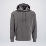 Castle Grey wholesale polyester hoodies