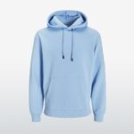 Chambray Blue wholesale dri fit Hoodie