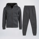 Charcoal mens jogger set wholesale