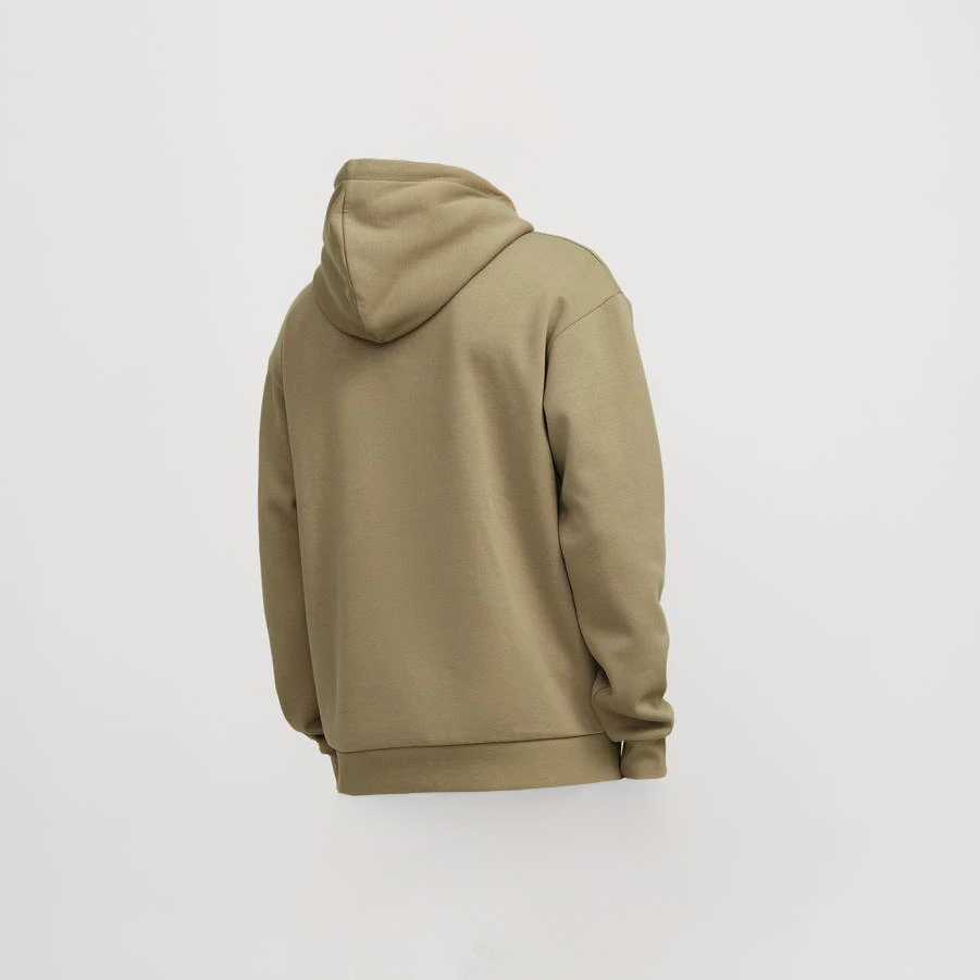 Coriander Green Polyester Hoodie Wholesale