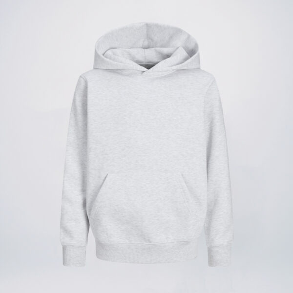 Grey Melange wholesale children hoodies