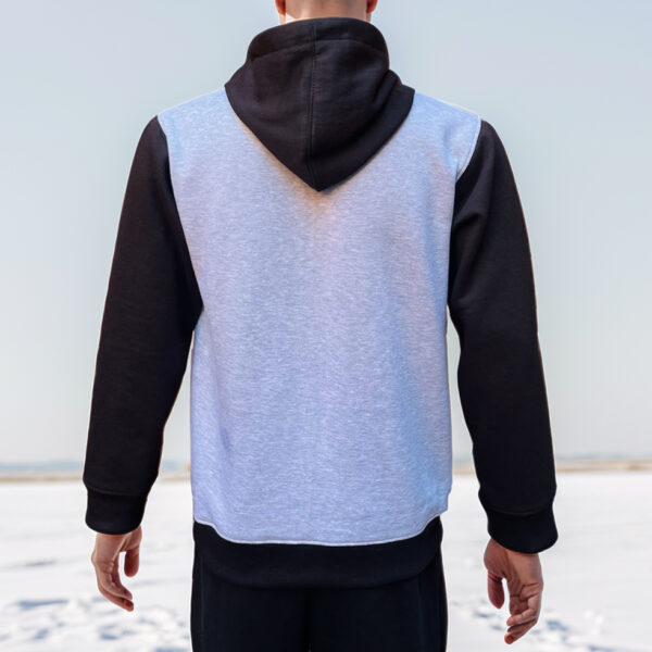 Grey & black wholesale mens jogger sets