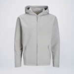Light Grey wholesale polyester hoodies