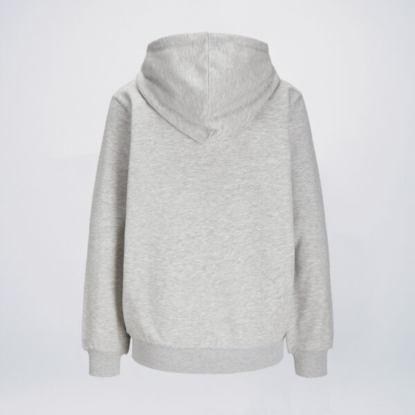 Light grey wholesale women's hoodies