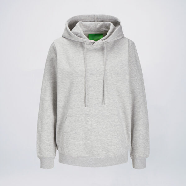 Light grey wholesale women's hoodies