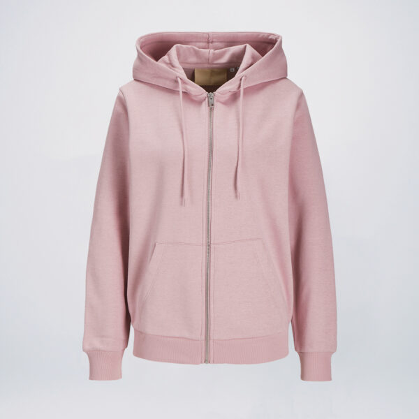 Mauve pink women's hoodies wholesale