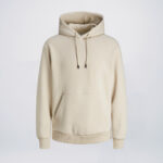 Moonbeam Beige polyester hoodies wholesale