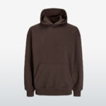 Mulch brown blank hoodies wholesale