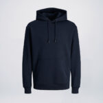 Navy Blue polyester hoodie wholesale