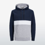 Navy blue Custom wholesale Hoodies