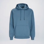 Ocean Blue 100 polyester hoodie wholesale