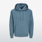 Ocean Blue Dri fit hoodies wholesale