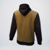 Olive and black custom embroidered hoodies wholesale