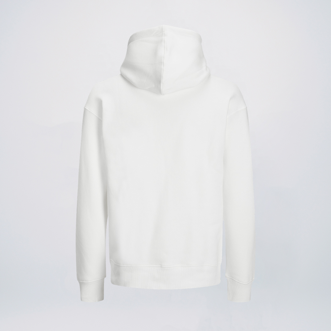 White Wholesale Pullover Hoodies