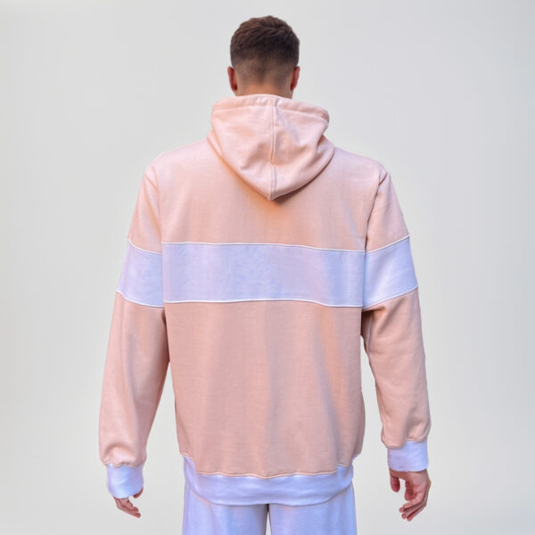 white & Apricoat mens jogger set wholesale