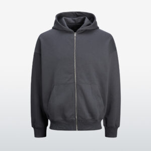 Asphalt Grey Oversized Hoodie Wholesale