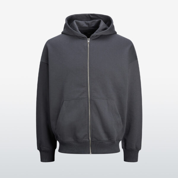 Asphalt Grey Oversized Hoodie Wholesale