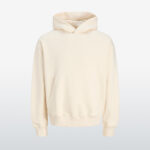 Beige wholesale oversized hoodie