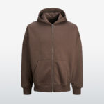 Chocolate Brown wholesale oversized hoodie