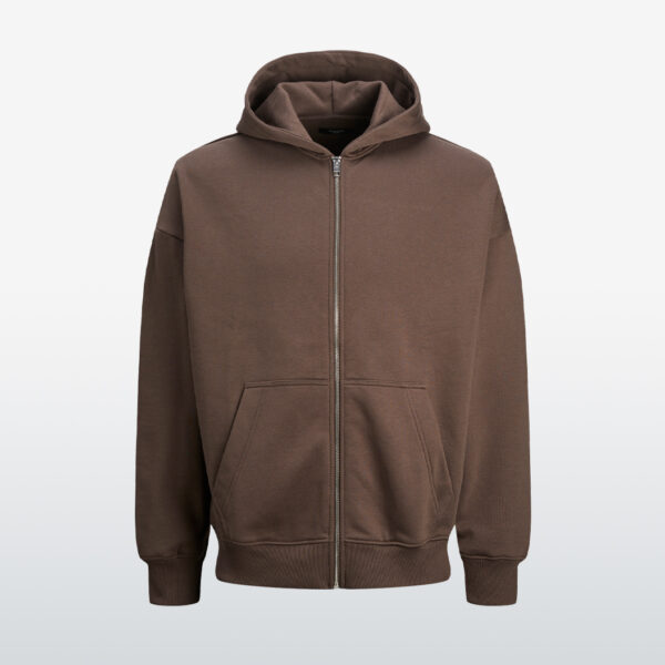 Chocolate Brown wholesale oversized hoodie