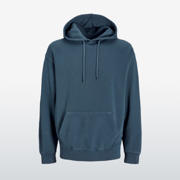 Indigo blue wholesale oversized hoodie