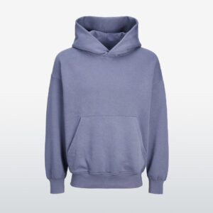 Light purple wholesale oversized hoodie