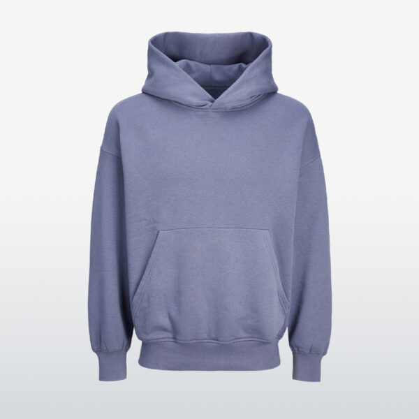 Light purple wholesale oversized hoodie