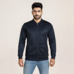 Black Wholesale Men’s Full Zip Hoodies USA