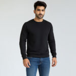 Black Wholesale crewneck sweatshirts USA
