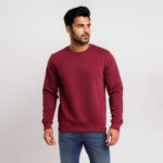 Wine Red Wholesale pullover sweatshirts USA