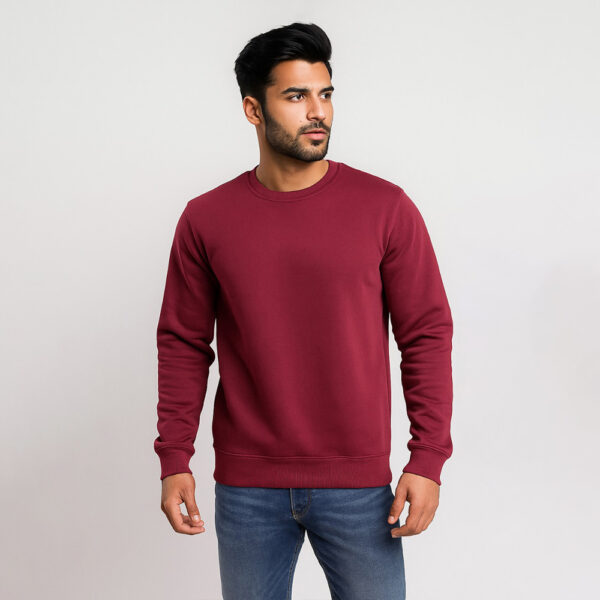 Wine Red Wholesale pullover sweatshirts USA