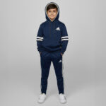 Boys Navy blue Fleece Tracksuit Set – 2-Piece Hoodie & Jogger